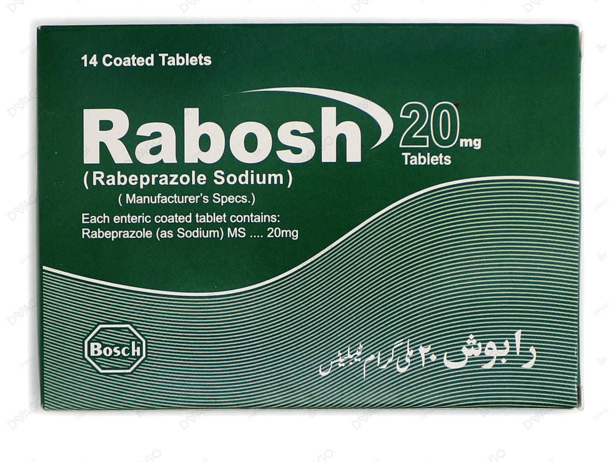Rabosh Tablets 20mg (1 Box = 1 Strip)