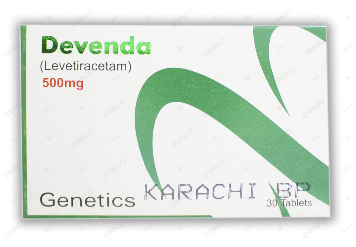 Devenda Tablets 500mg (1 Box = 3 Strips, 1 Strip = 10 Tablets)