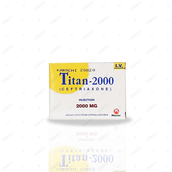 Titan-2000 IV Injection 2000mg (1 Box = 1 Injection)