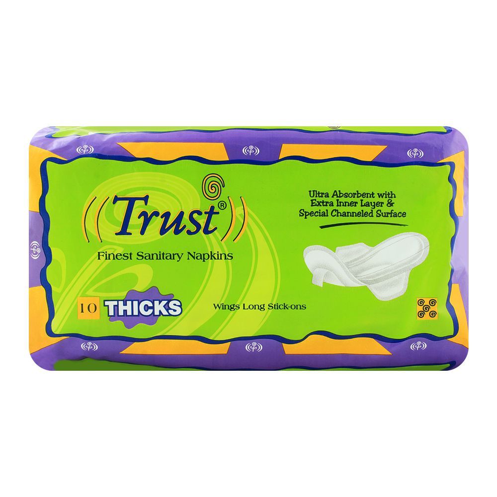 trust thicks wings long stick-ons 10pcs