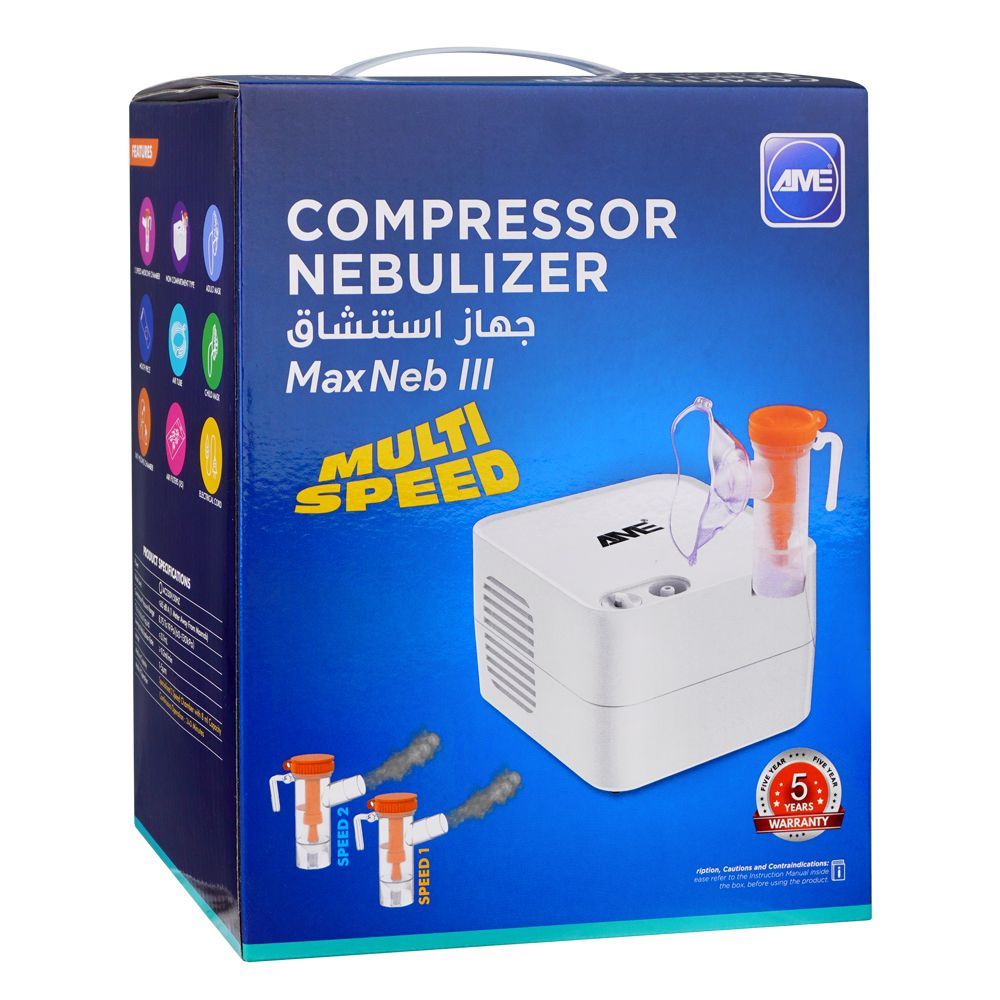 Ame compressor nebulizer max neb