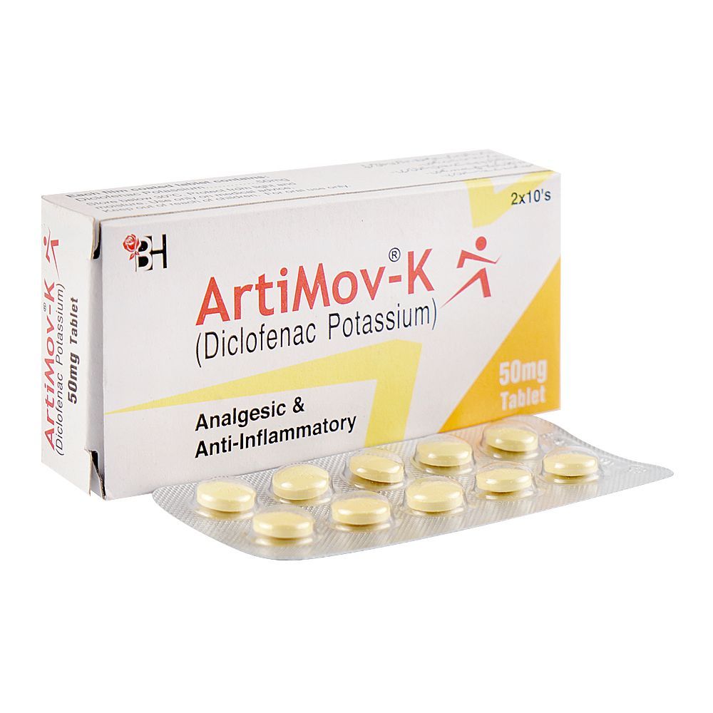 Artimov-K Tablets 50mg (1 Strip = 10 Tablets)