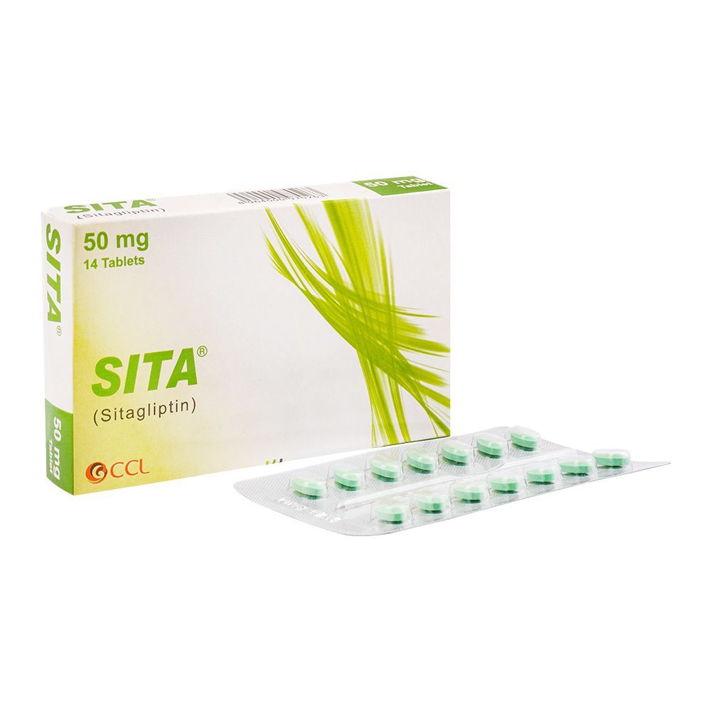 Sita Tablets 50mg (1 Box = 2 Strips) (1 Strip = 7 Tablets)