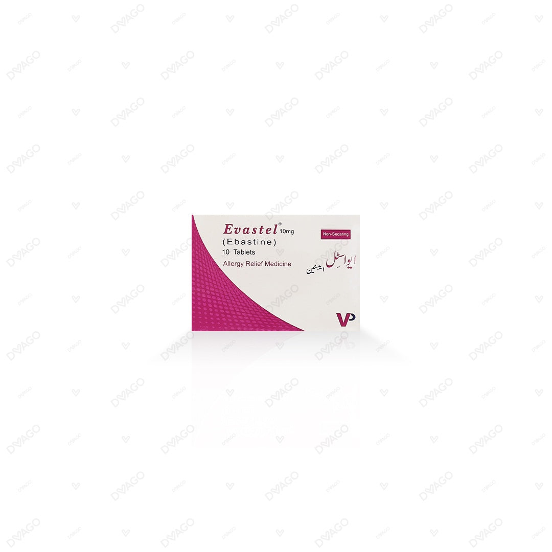 Evastel Tablets 10mg (1 Box = 1 Strip)