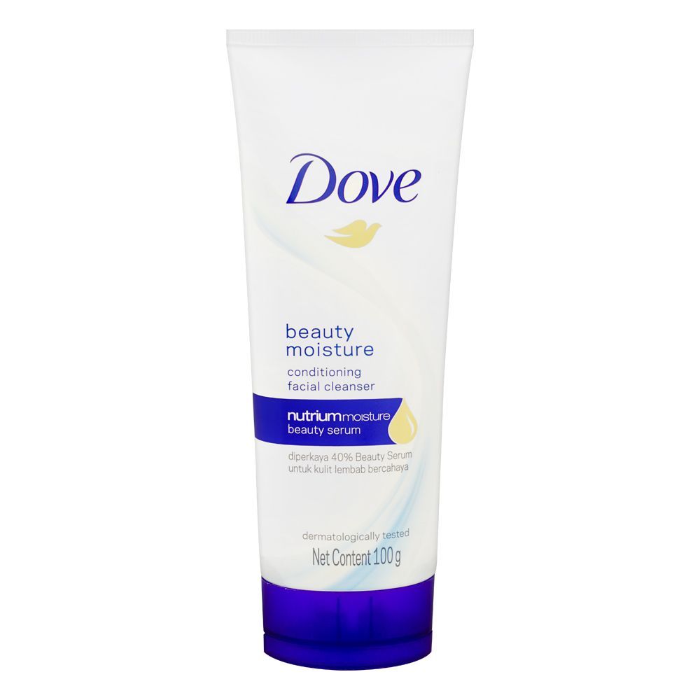 dove beauty moisture face wash 100g