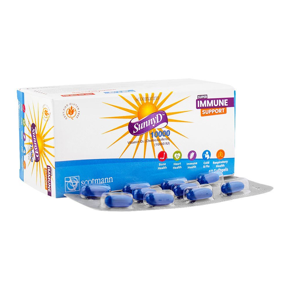 Sunny D Softgel Capsules 10000iu