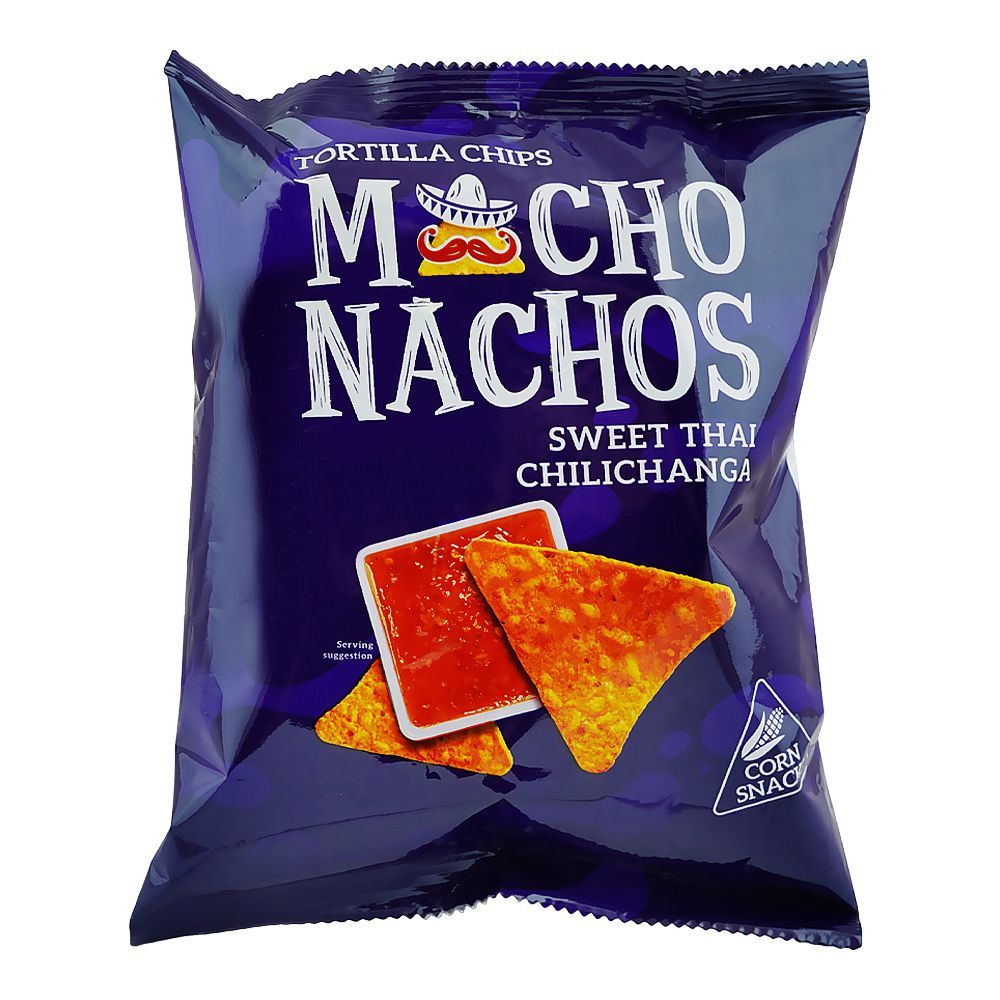 Macho Nachos Sweet Thai Chilichanga Tortilla Chips 38g