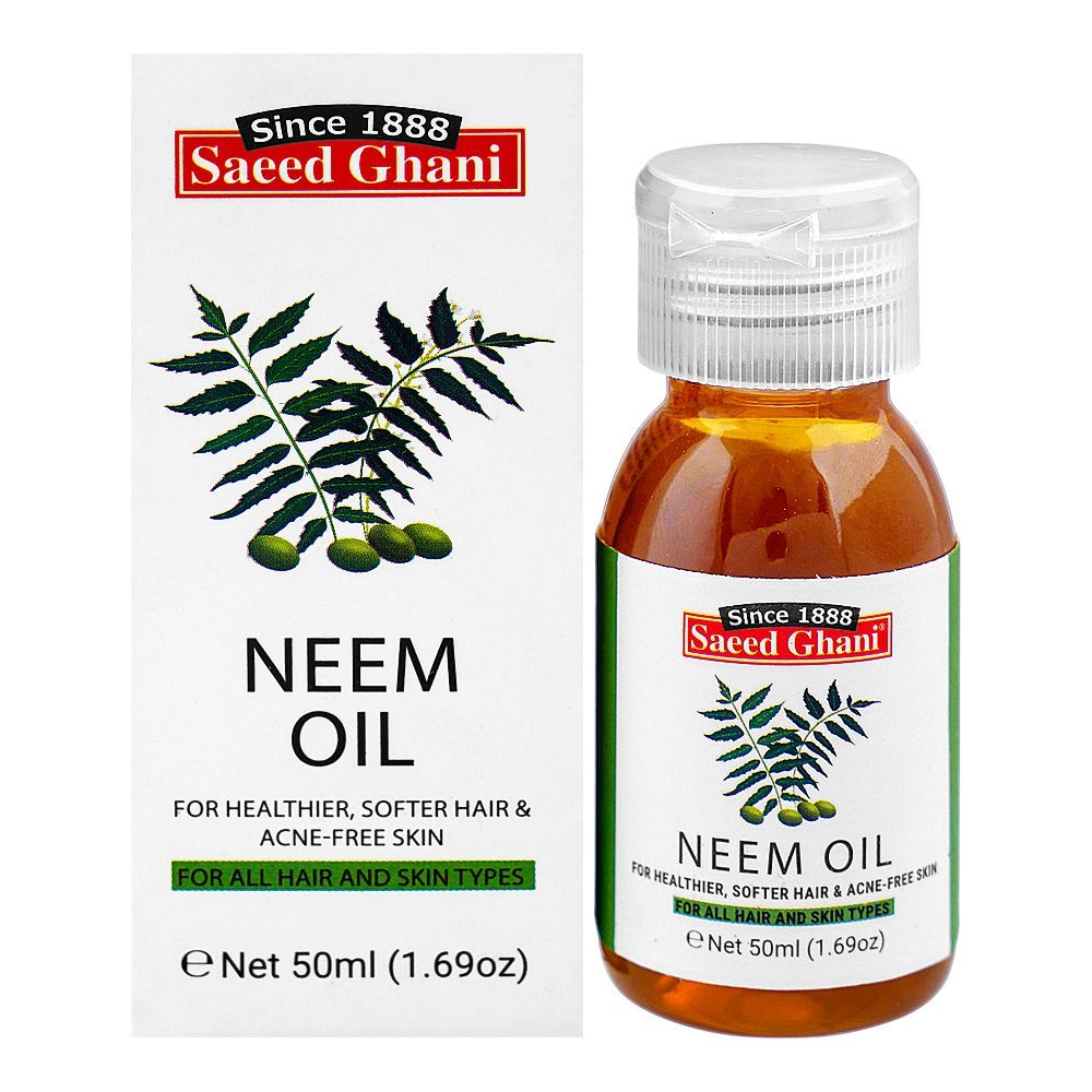 saeed ghani neem oil 50ml