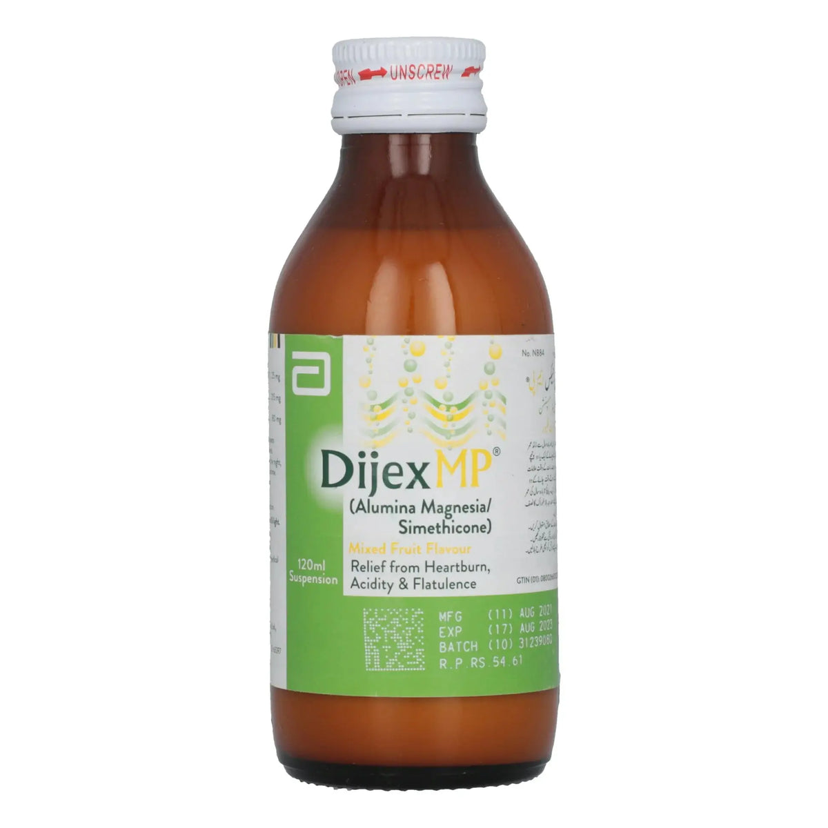 Dijex Mp Mixed Fruit Suspension 120ml