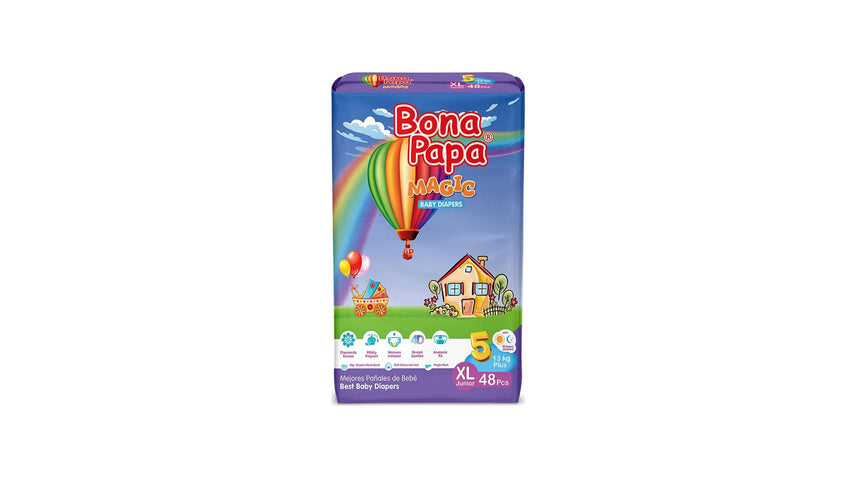 Bona Papa Magic Baby Diapers Extra Large Size 5
