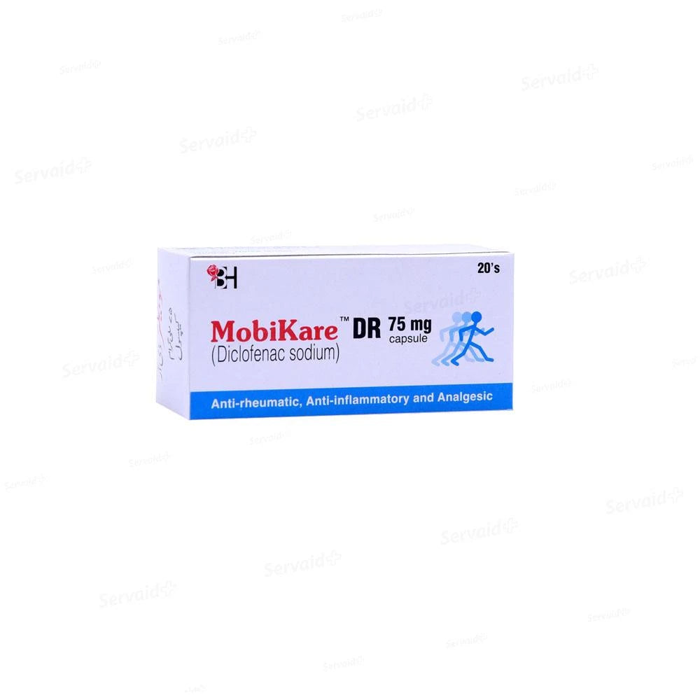 Mobikare Dr Capsules 75mg (1 Strip = 5 Capsules)