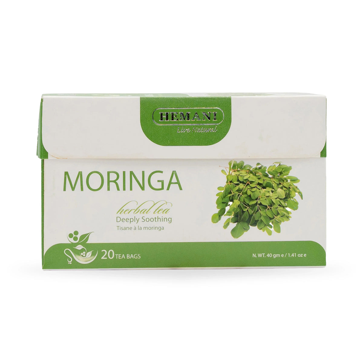 hemani herbal tea moringa - pack of 20