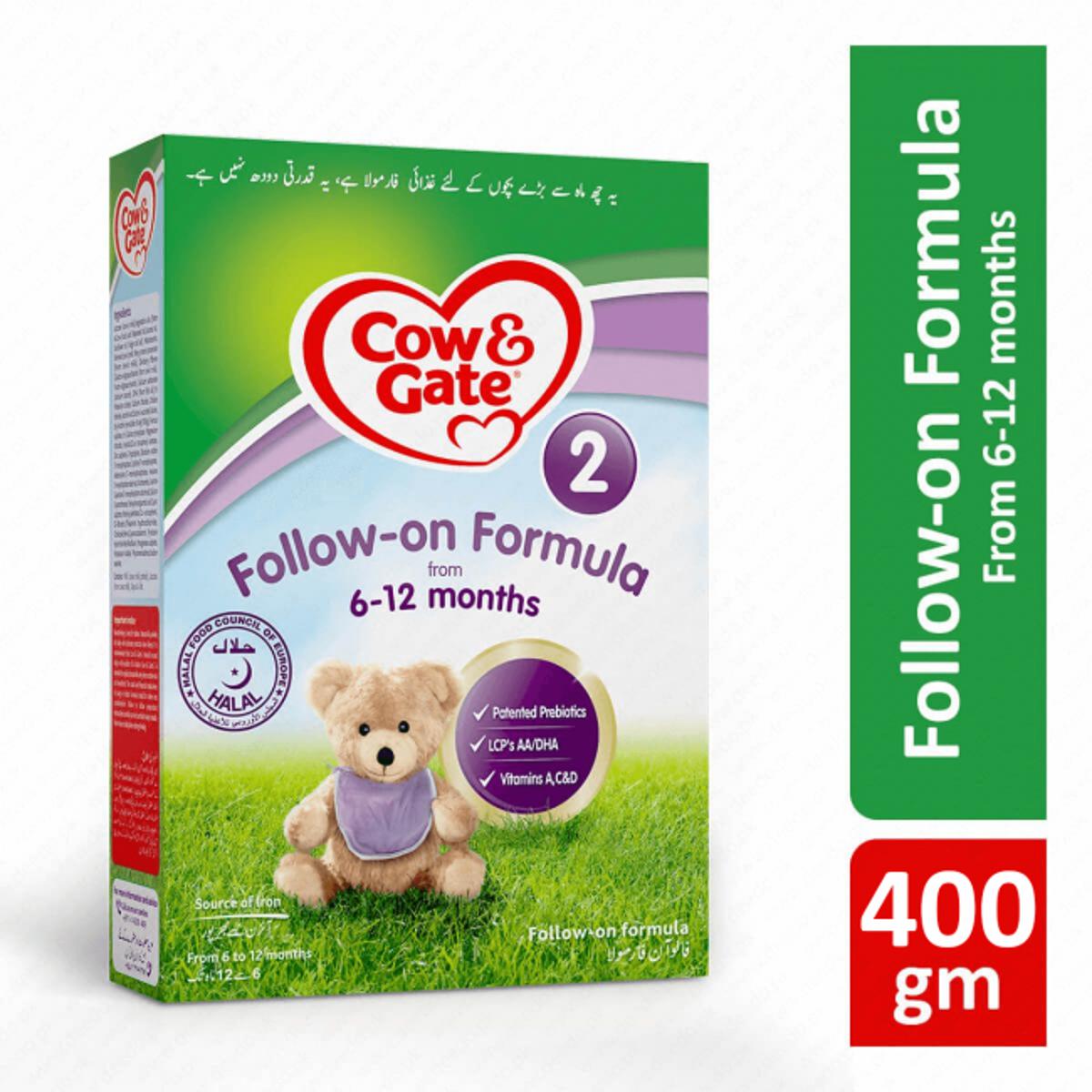 Cow & Gate 2 Follow-On Formula Milk Powder 400g