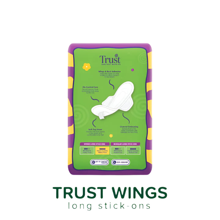 trust thicks wings long stick-ons 16pcs