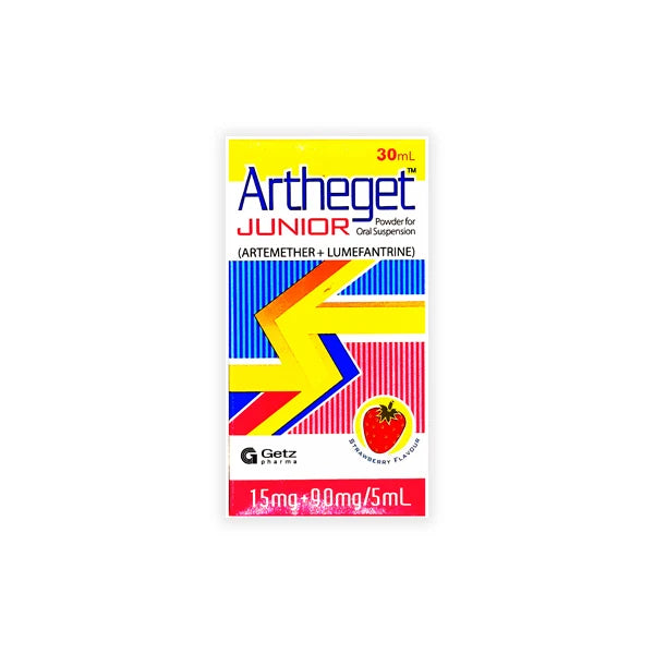 Artheget Junior 30ml Suspension 15/90mg