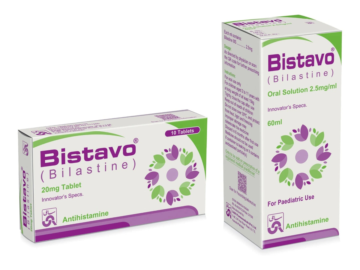 Bistavo Tablets 20mg (1 Box = 1 Strip, 1 Strip = 10 Tablets)