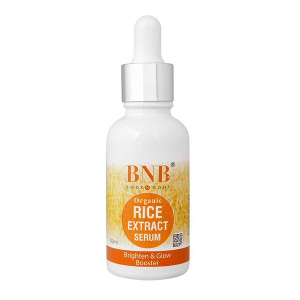 bnb organic rice extract serum 30ml