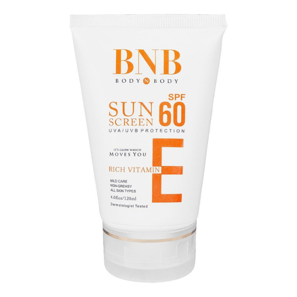 bnb rich vitamin e sun screen spf60 120ml