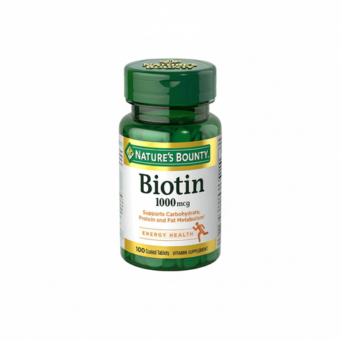 Natures Bounty Biotin Softgels 1000mcg
