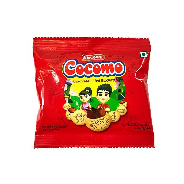 bisconni cocomo chocolate filled biscuit rs.20