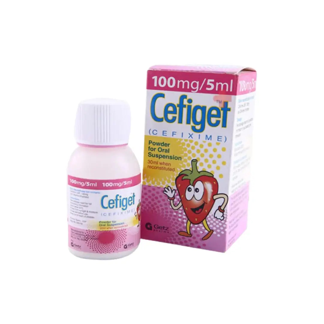 Cefiget Suspension 100mg/5ml 60ml