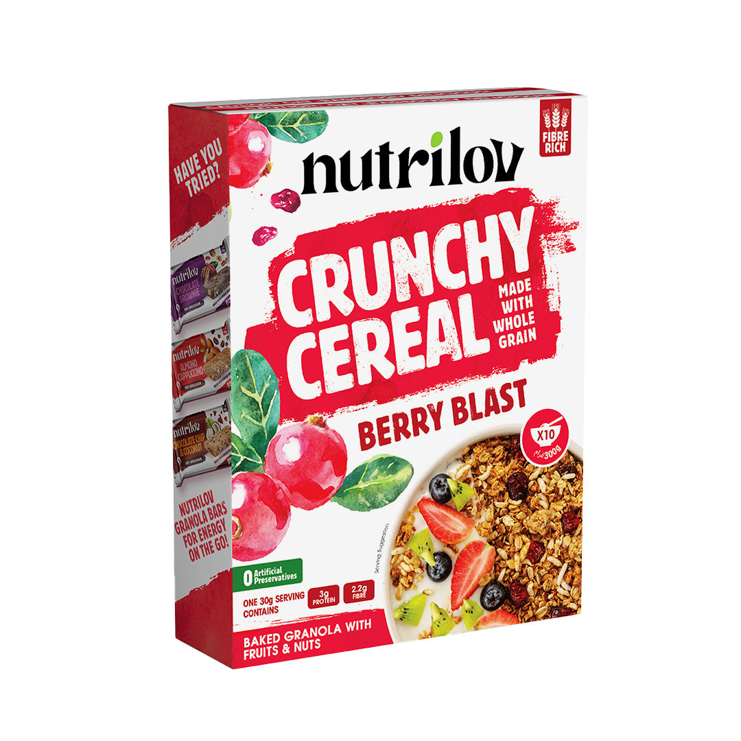 Nutrilov Crunchy Cereals Berry Blast 300g