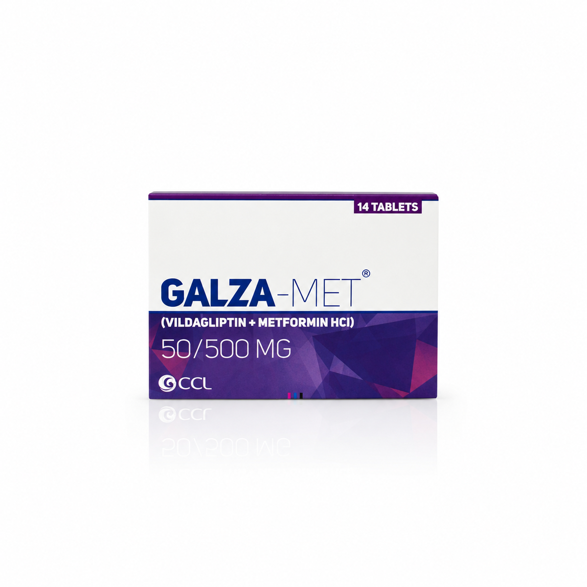 Galza-Met Tablets 50/500mg