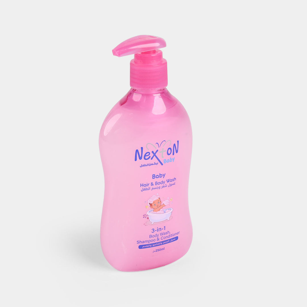 Nexton Baby Hair And Body Wash (3-In-1) 250ml