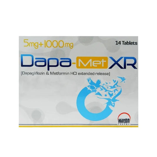 Dapa-Met Xr Tablets 5mg+1000mg