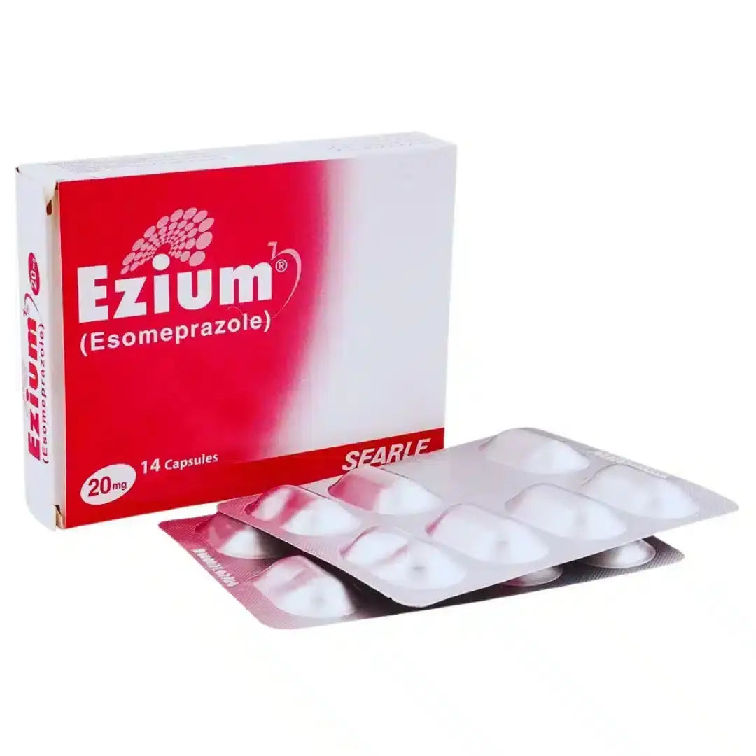 Ezium Capsules 20mg (1 Box = 2 Strips)