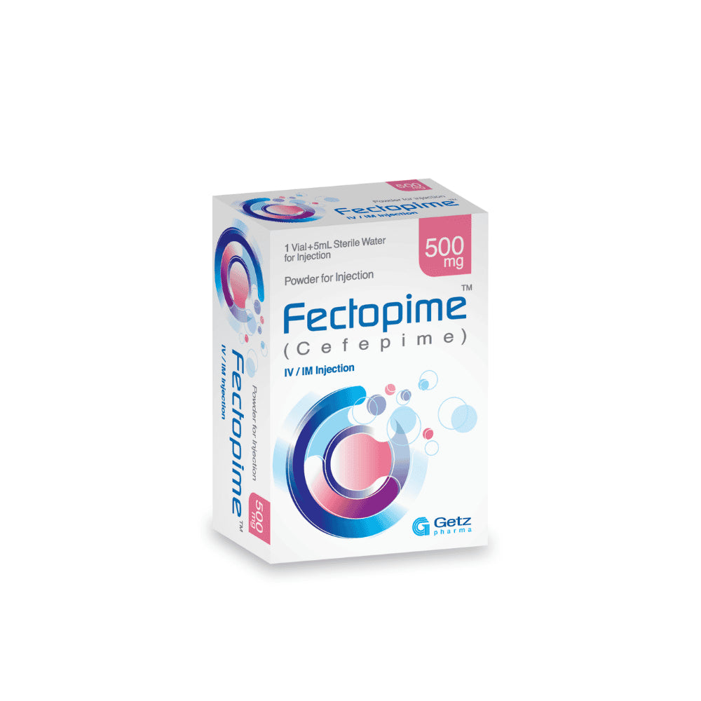 Fectopime Injection 500mg (Box = 1 Injection)