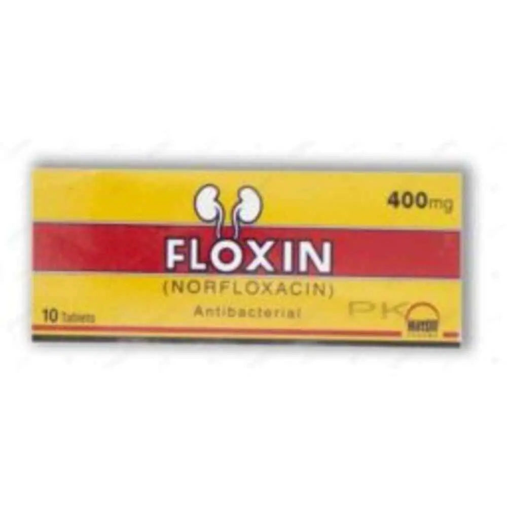Floxin Tablets 400mg (1 Box = 1 Strip)