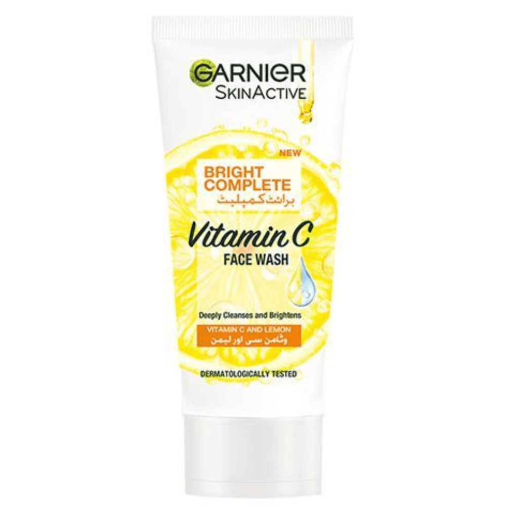 garnier skin active bright complete vitamin c facewash 100ml