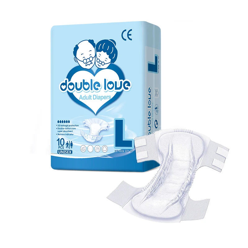 double love adult pull up size large 10pcs