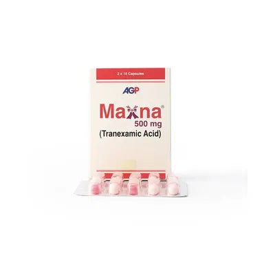 Maxna Capsules 500mg (1 Strip = 10 Capsules)