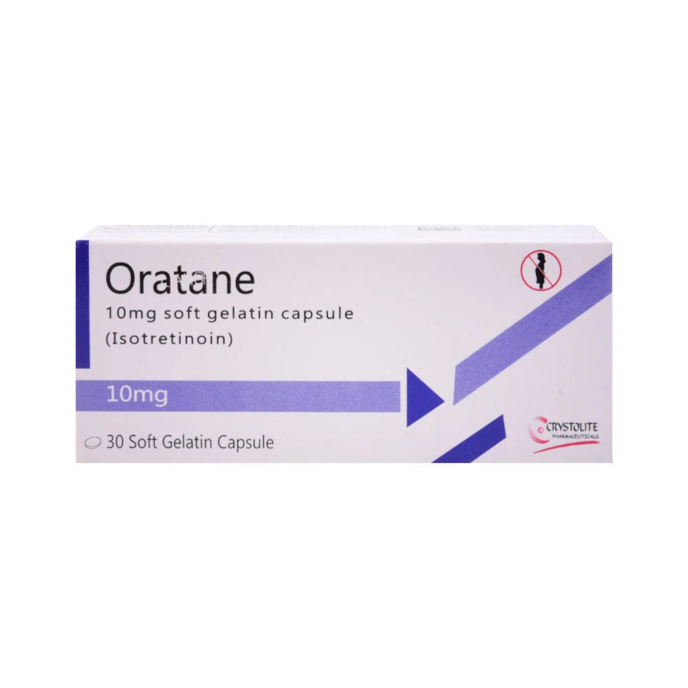 Oratane Softgel Capsules 20mg (1 Box = 3 Strips)