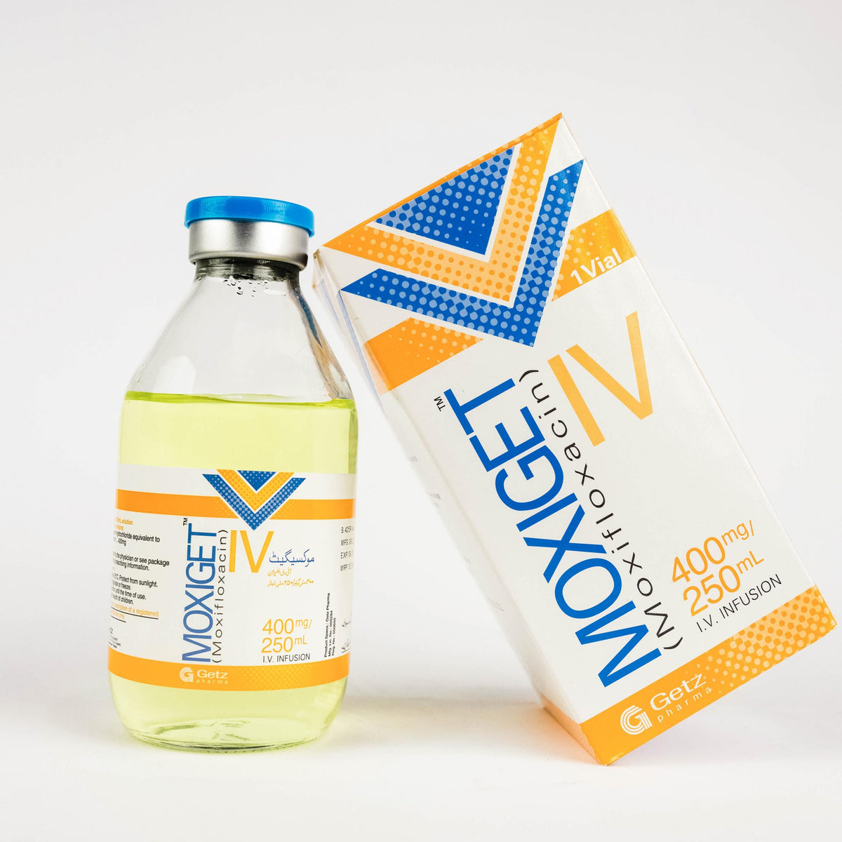 Moxiget Iv Injection 400mg/250ml (1 Box = 1 Infusion)