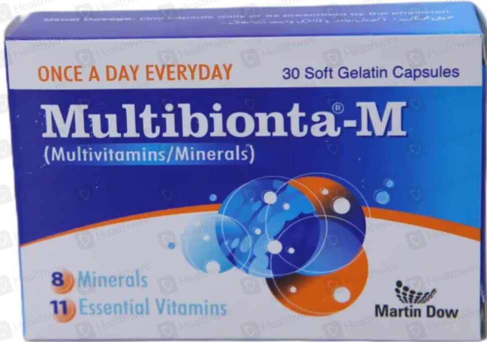 Multibionta-M Capsules (1 Strip = 10 Capsules)