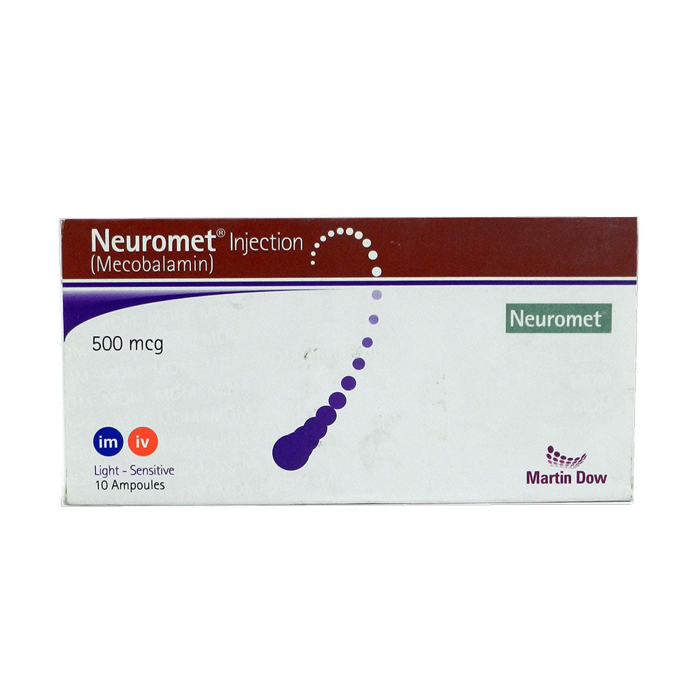 Neuromet Im/Iv Injection 500mcg (1 Box = 10 Ampules)