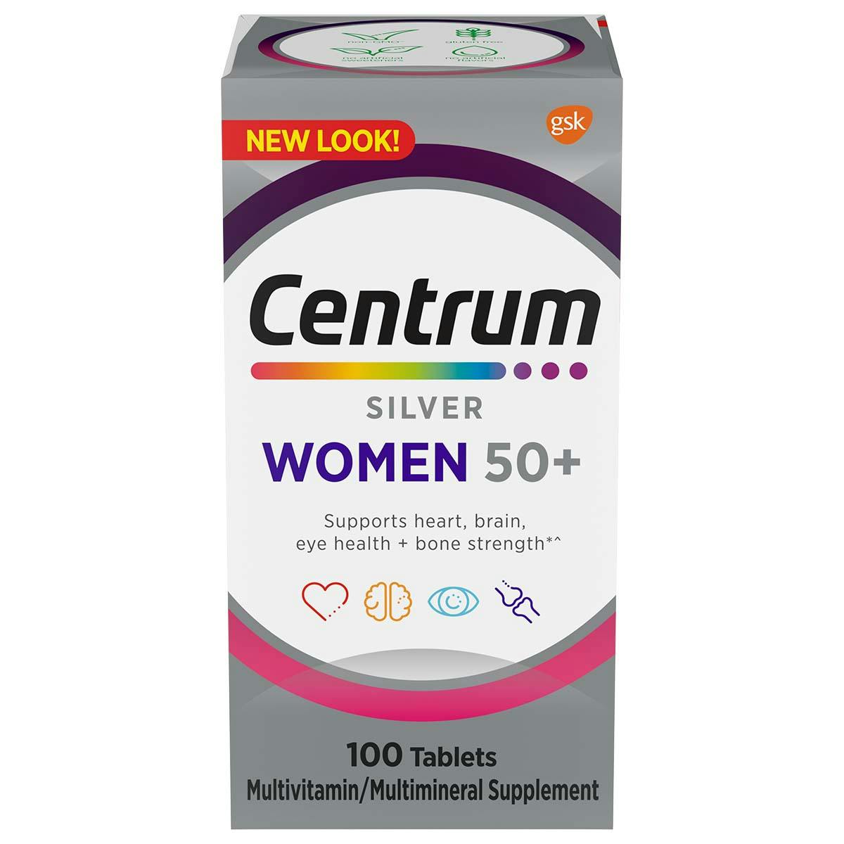 Centrum Silver Multivitamin Tablets