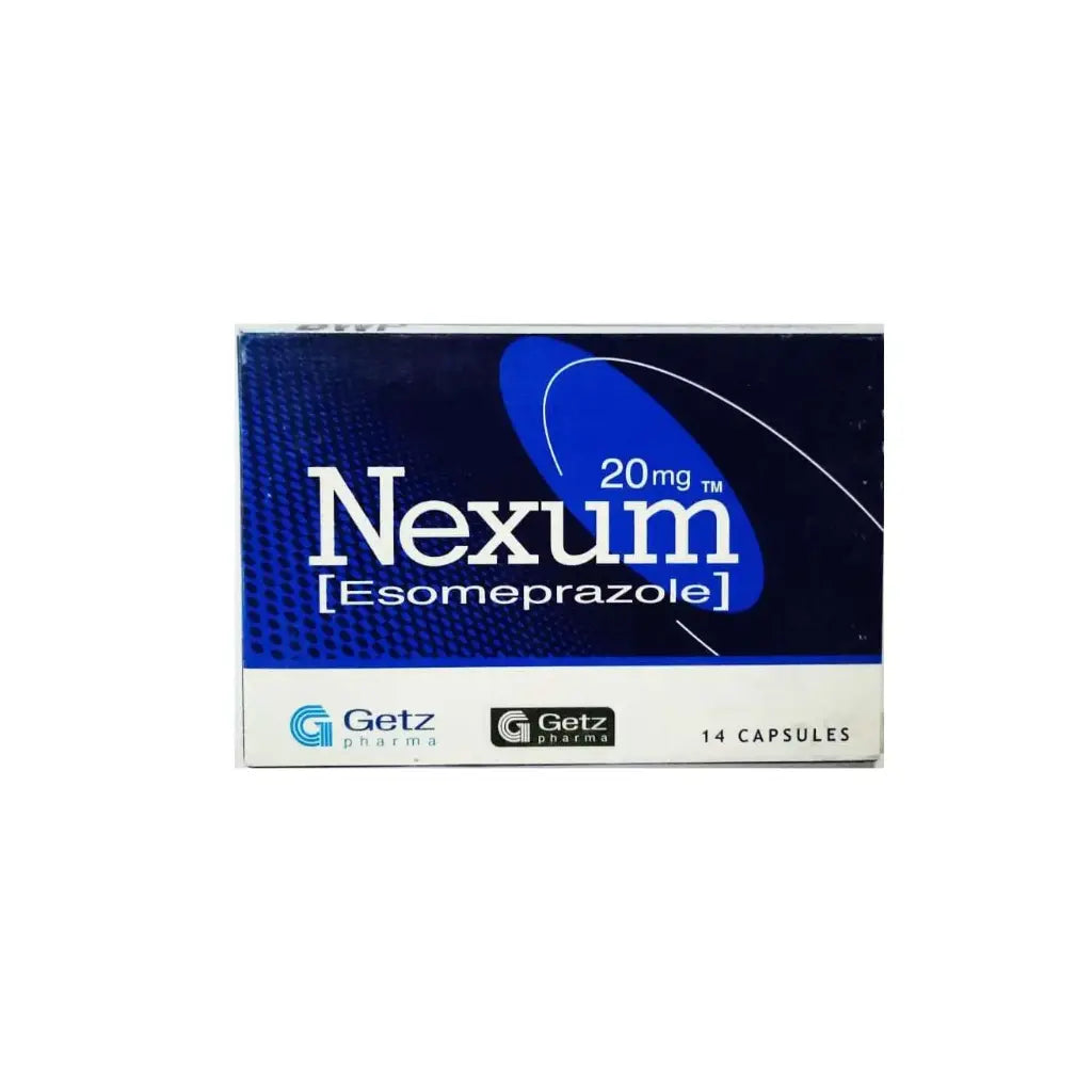 Nexum Capsules 20mg (1 Strip = 7 Capsules)