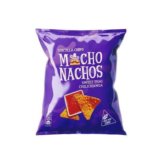 macho nachos hotlicious tortilla chips 110g