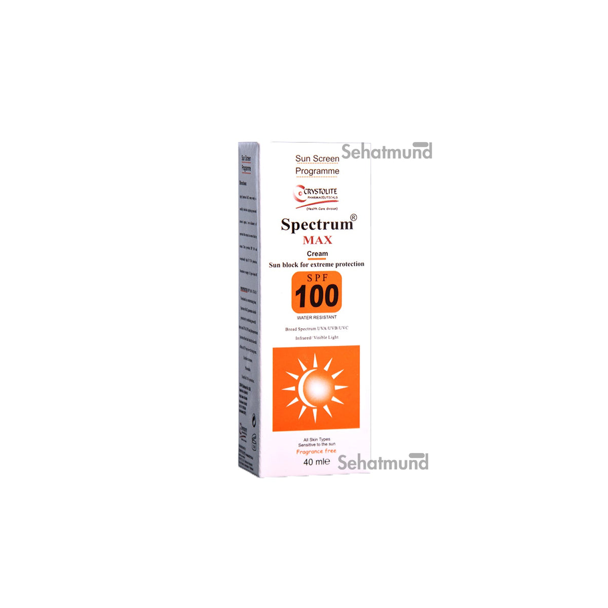 spectrum max cream spf 100 40g