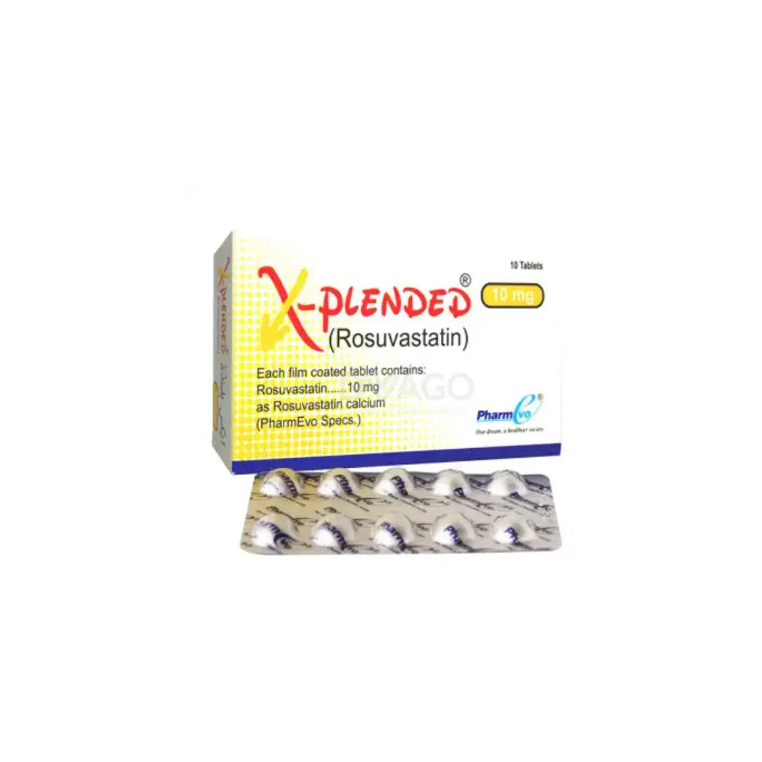 X-Plended Tablets 10mg (1 Box = 1 Strip, 1 Strip = 10 Tablets)
