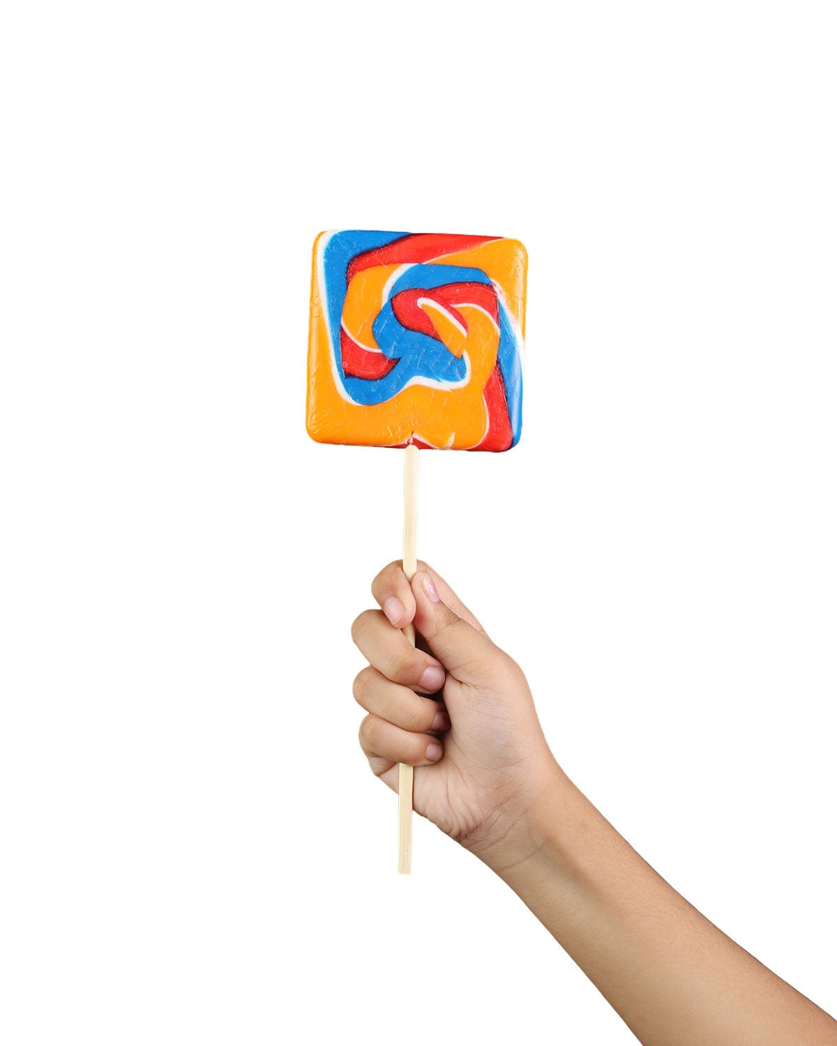 sugga swirls square lollypop 85g
