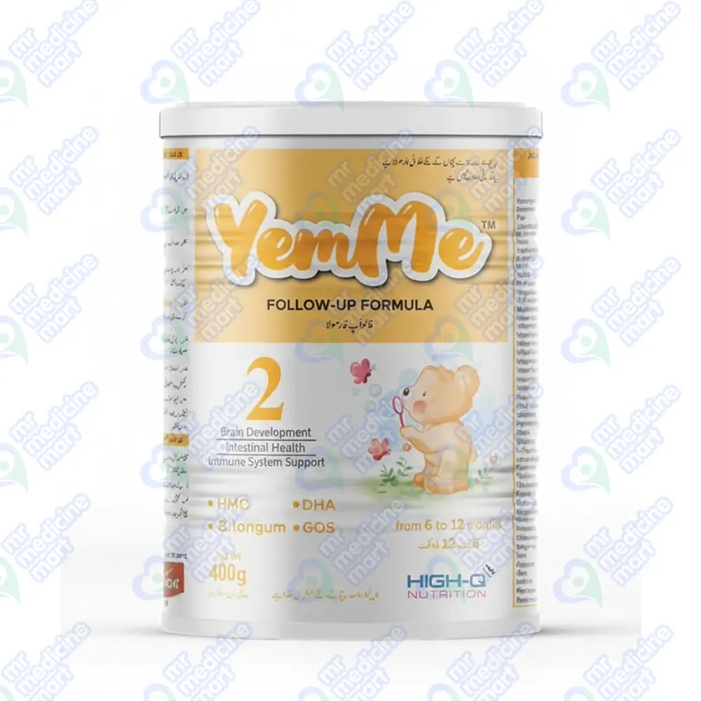 Yemme-2 Follow-Up Formula Milk Powder 400g Tin
