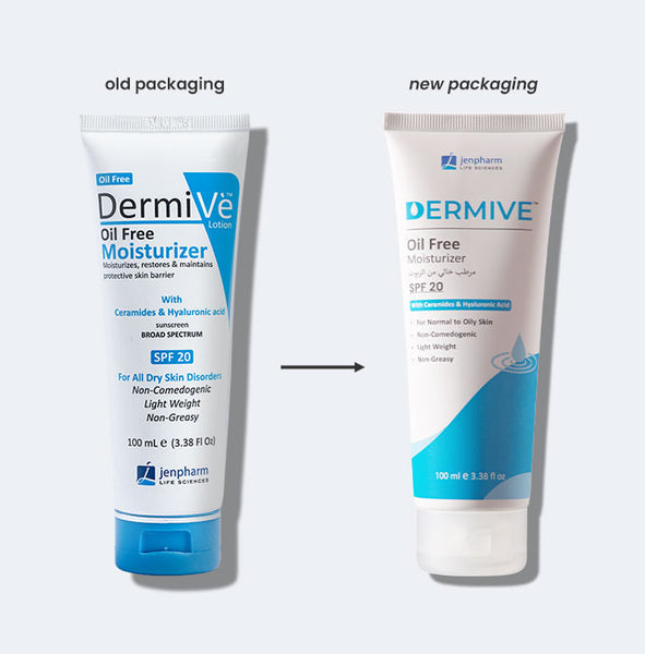 dermive oil free moisturizer lotion 100ml