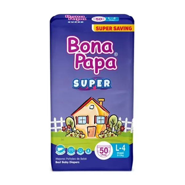 Bona Papa Baby Diapers Super Maxi Large Size 4