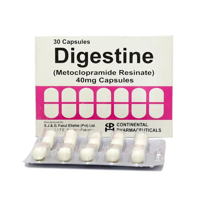 Digestine Capsules 40mg (1 Strip = 10 Capsules)