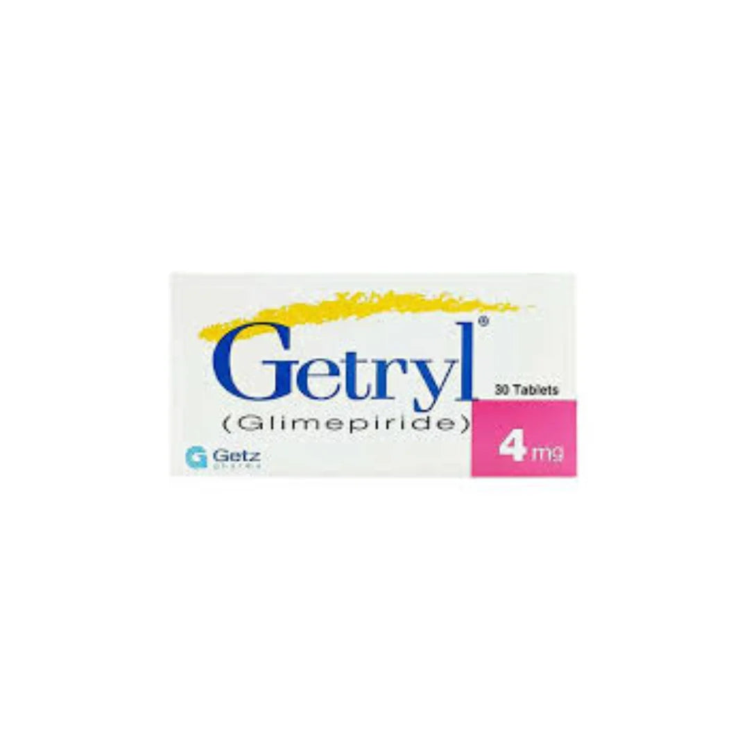 Getryl Tablets 4mg (1 Box = 3 Strips) - Copy 1
